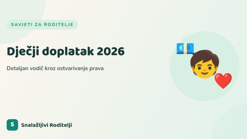 Dječji doplatak 2026