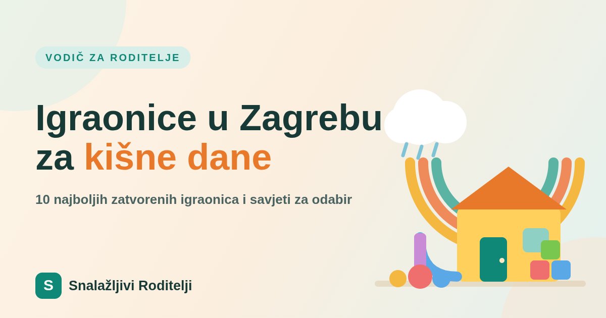 Igraonice u Zagrebu za kišne dane: 10 najboljih (2026)